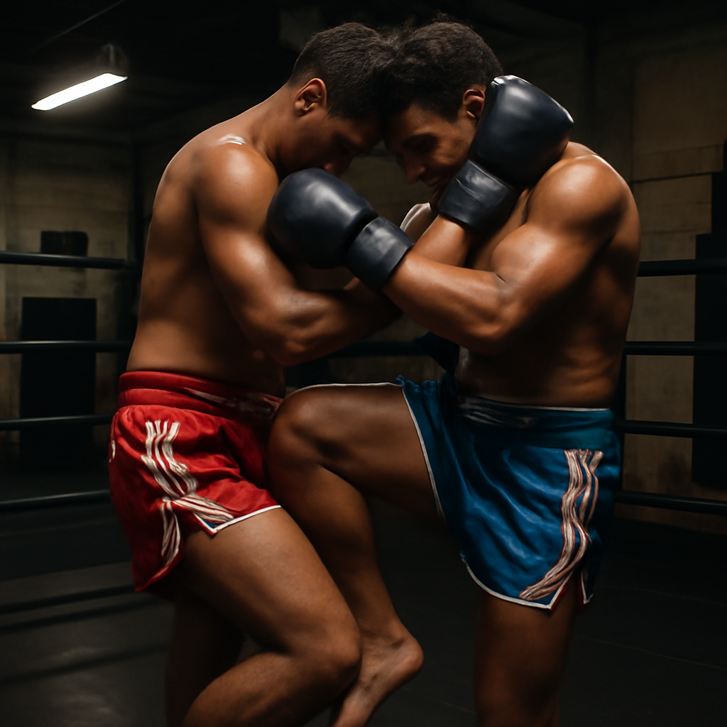 Clinch sem enrosco: como a bermuda certa reduz riscos e melhora o treino de joelhadas no Muay Thai